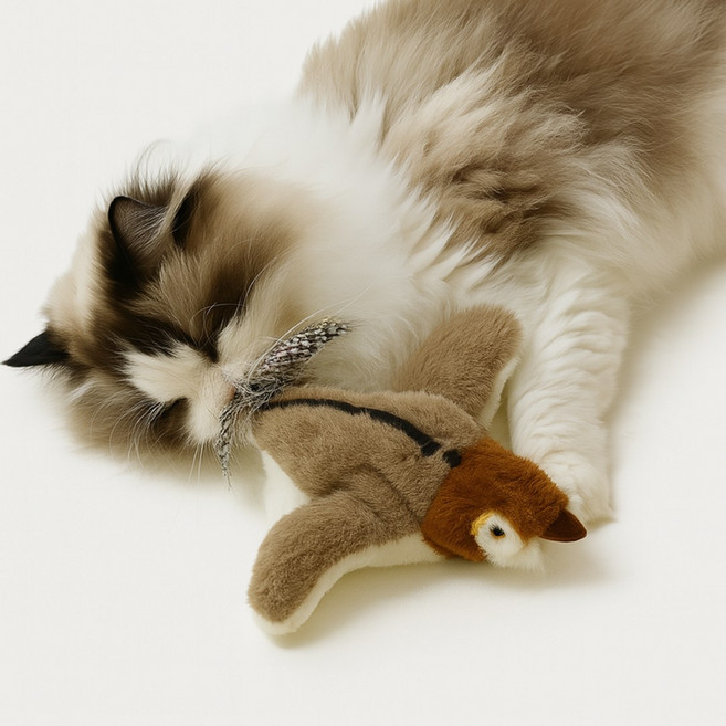 MAAH 고양이 움직이는 자동 장난감 헌팅버드[KC인증], 1개, 02.박새, CST-01