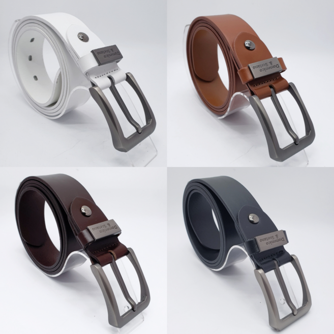 이태리 통가죽 소가죽 허리띠 가죽벨트 남자혁띠 공방 천연가죽 INGA01-03-015