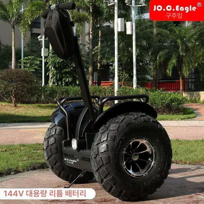 왕발통 이륜 전동휠 밸런스카, 72V 이상, 1개, 96V 이중 48V 오프로드