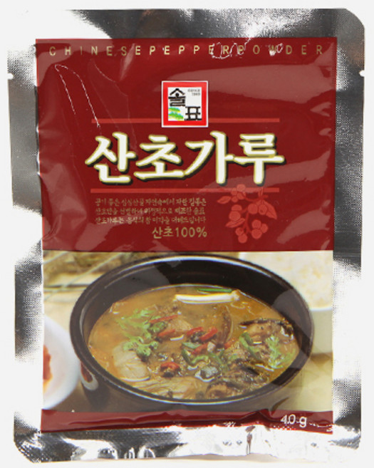 솔표 산초분말, 40g, 6개