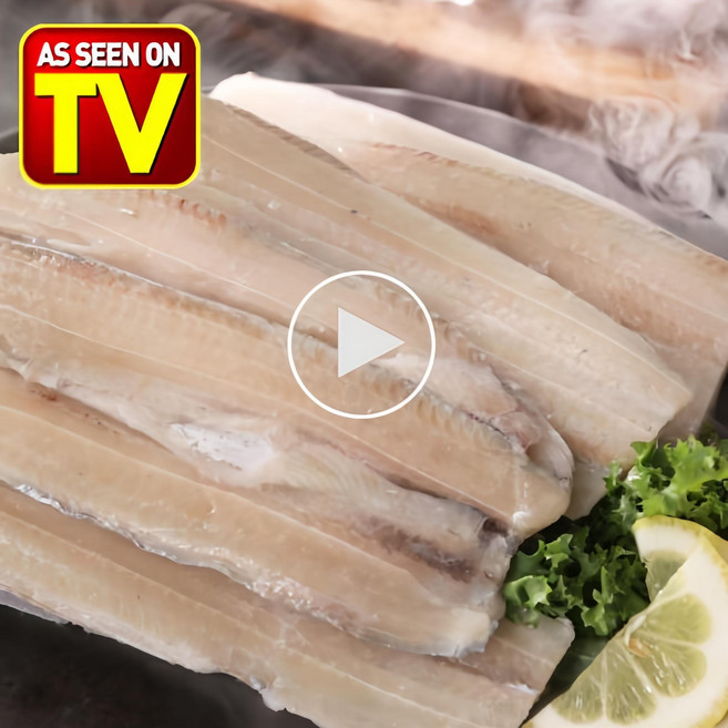 [KJ-TONGSANG-YEOSU] 여수항 순살갈치 뼈없는 순살갈치 손질갈치 가시없는갈치 홈쇼핑순살갈치 여수갈치, 0.15Kg, 9개