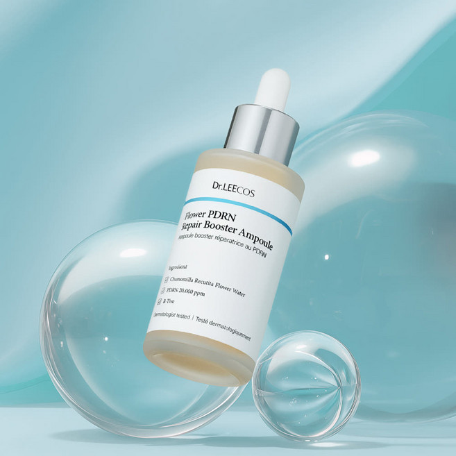 닥터리코스 판테놀 리페어 PDRN 앰플 스킨부스터 모공 탄력 물광 세럼, 1개, 50ml