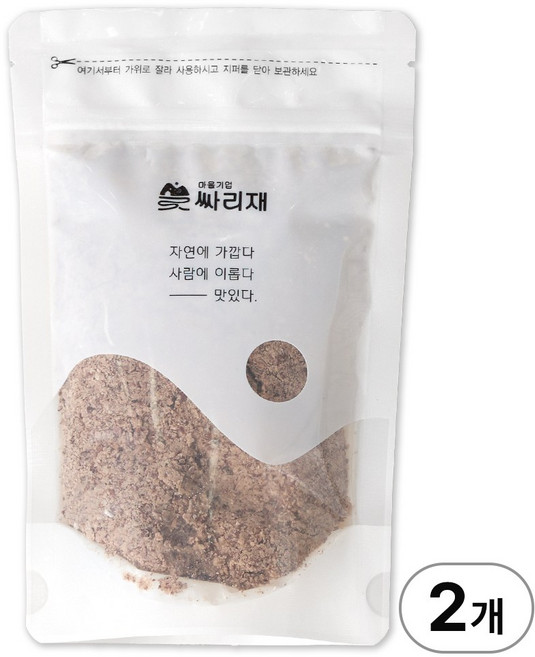 싸리재 떡만들기 재료 [ 고운 팥고물 200g ] 국산팥 수수팥떡 경단 팥시루떡, 2개