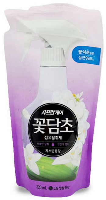 DNI4374 MY 꽃담초 섬유탈취제(리필)320ml, 320ml, 1개