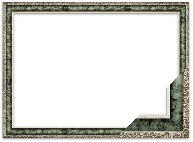 보석십자수 패브릭형 액자 40x70 고급형 앤틱그린 (아크릴 보호필름-스티커판 포함)