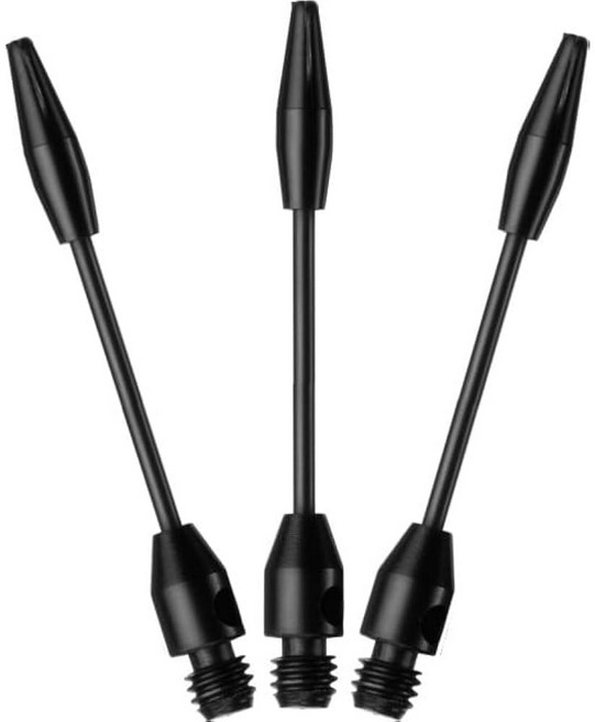 바이퍼 퍼포먼스 와이어 다트 샤프트 솔리드 경량 7075 알루미늄 합금 그립 타이트 오링이 장착된 3개의 샤프트 포함, In-Between (INB) - 1.75-Inch