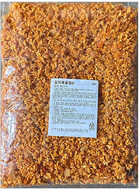 시아스 김치볶음밥 3kg, 1개