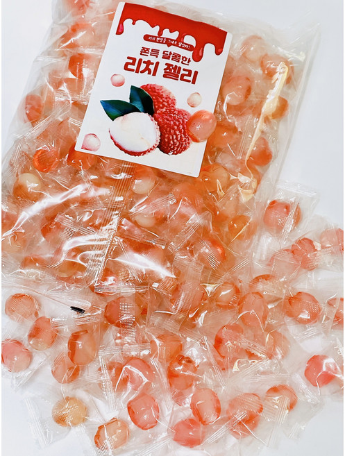 알엔컴퍼니 까먹는 리치 젤리 1kg, 1개