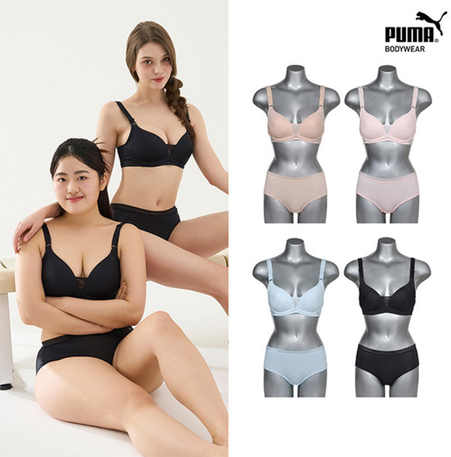 한정특가 [푸마] 여성 에어 브리지 브라팬티 8종 세트