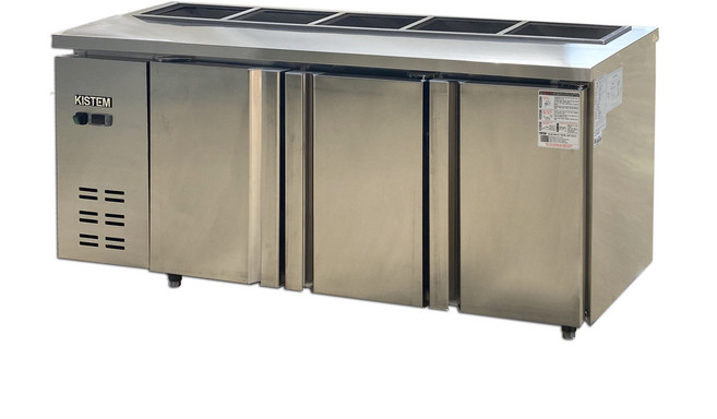 키스템 올스텐 디지털 뒷줄반찬테이블냉장고1800 KIS-PDB18R-2 프로모델 업소용냉장고