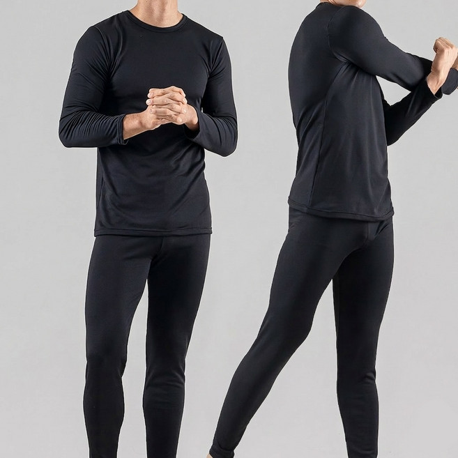 맨스핏 고급기모 남성 후끈발열 겨울 내복 내의 상하의세트 2세트