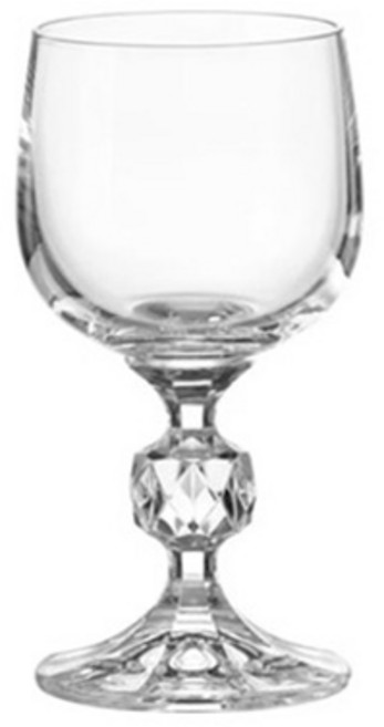 [보헤미아 크리스탈 클라우디아 고블렛 150ml] / 레스토랑 호텔 물잔 글라스 드링크, 1개