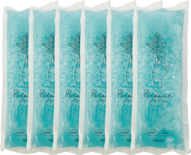 [강남 산후조리원 입점1위] 파라민트 파라디큐 파라디오 테라피 왁스 파라핀치료기 아님 촛농 엄마 손파라핀 기계 베스 추천, 손목/손가락 뻐근할 때 - 멘톨 6개, 1개