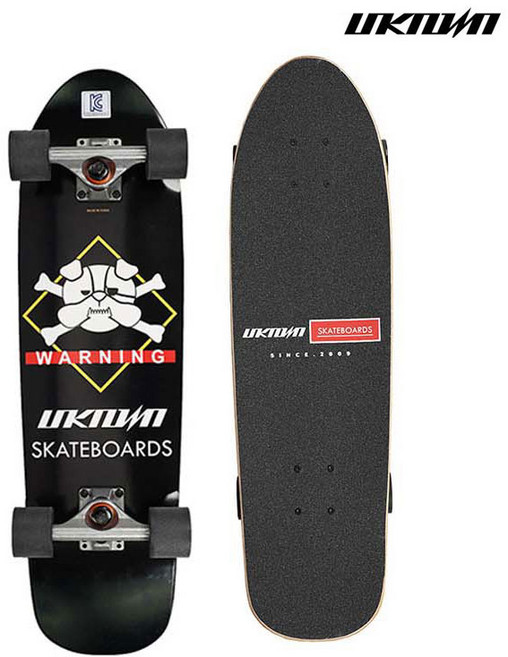 언노운 도그 크루져보드 28.5인치 스케이트보드, 도그28.5인치 블랙, 1개