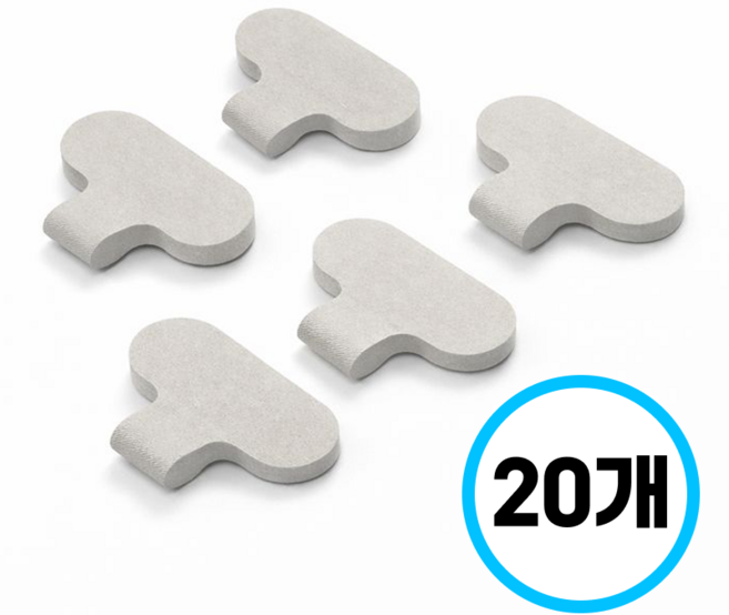 리빅스 전선 이름표 케이블 벨크로 네임택 태그 네임 타이, 그레이, 1개