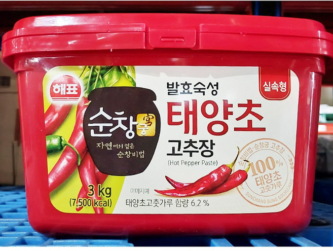 순창궁 고추장 3kg X4 태양초 전통 숙성 매운맛 업소용, 4개