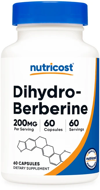 뉴트리코스트 디하이드로 베르베린 베리베린 200mg 60캡슐 버베린 Berberine, 1개, 60정 - 쿠팡