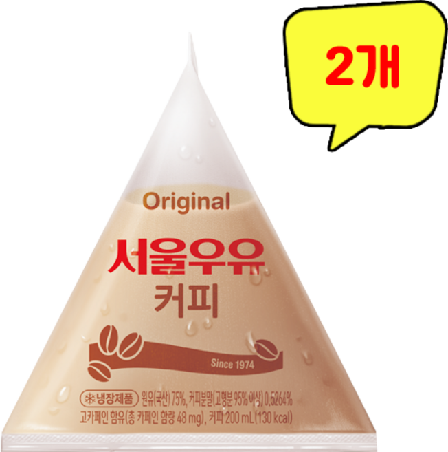 서울우유 커피포리 커피우유, 200ml