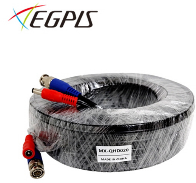 이지피스 CCTV용 동축+전원 일체형 CABLE 40M(고급형), 1개