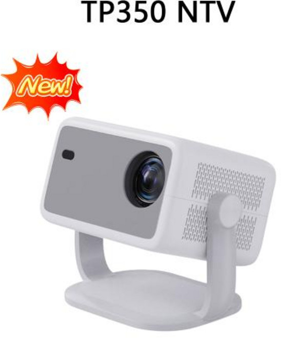 [미니 빔 프로젝터] Velec 프로젝터 Netflix 인증 650ANSI 안드로이드 13 휴대용 4K 네이티브 Wifi6 BT5.2 1080P TP350 자동 키스톤 보정, [00] 미국 플매트 카펫 러그, [03] TP350 NTV