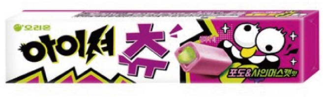 오리온제과 아이셔 츄 포도&샤인머스캣, 48g, 3개