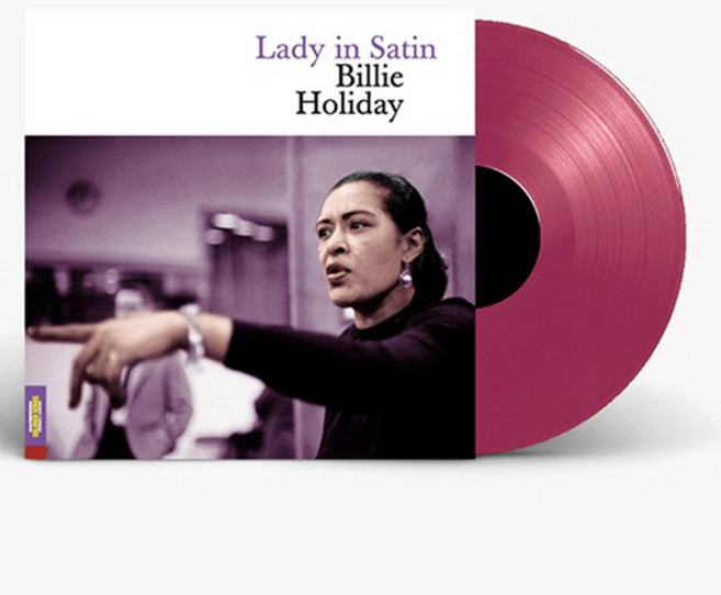 (수입LP) Billie Holiday - Lady In Satin (180g 오디오파일) (Transparent Purple Color), 단품