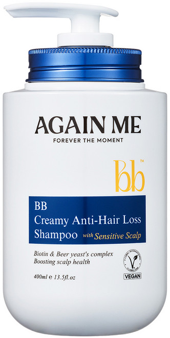 [특허기술력] 어게인미 여성 탈모샴푸 비오틴 맥주효모 임산부 샴푸, 1개, 400ml