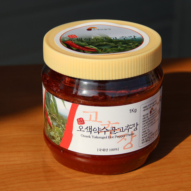 오색전통장 오색약수골고추장, 1개, 1kg
