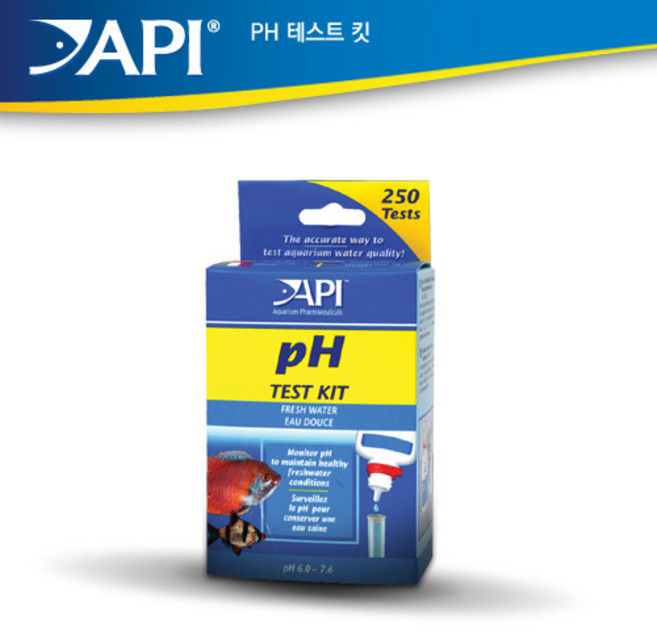 API ph테스트킷 수질테스트 테스트시약, 1개