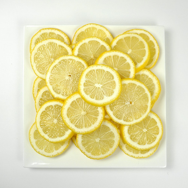 청과마루 레몬 슬라이스 냉장 대용량 업소용, 1개, 얇게 1kg