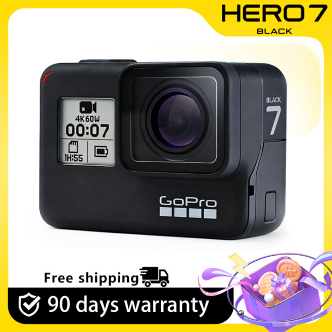 고프로 HERO7 블랙 액션 카메라 고프로 히어로 7 블랙 카메라 4K 울트라 HD 사진 촬영 전문 스포츠, [01] 옵션1