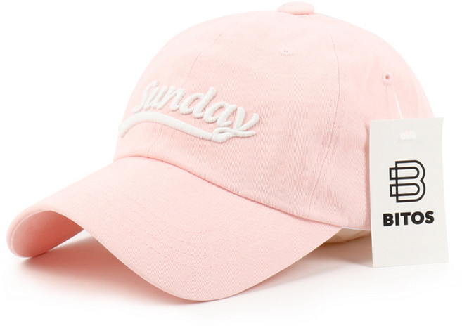 비토스 선데이 볼륨자수 볼캡 야구모자