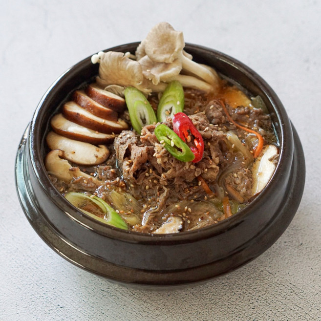 푸짐한 복분자 뚝배기 소불고기 뚝불 400g 3팩