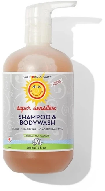 캘리포니아베이비 슈퍼 센서티브 샴푸 앤 바디워시 올인원클렌저, 562ml, 1개 - 쿠팡