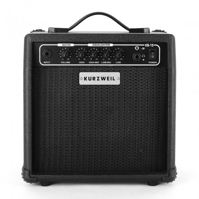 커즈와일 베이스 앰프 KB-15, 1개, 불랙