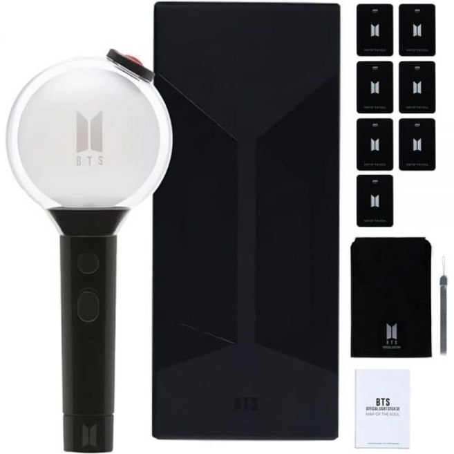사이저 방탄소년단 라이트스틱 공식 스페셜 에디션 7종 포토카드 K팝 상품 응원봉 파티용품 연예인 LED
