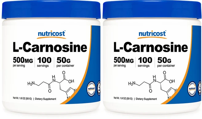 뉴트리코스트 L-카르노신 파우더 50g, 2개 - 쿠팡