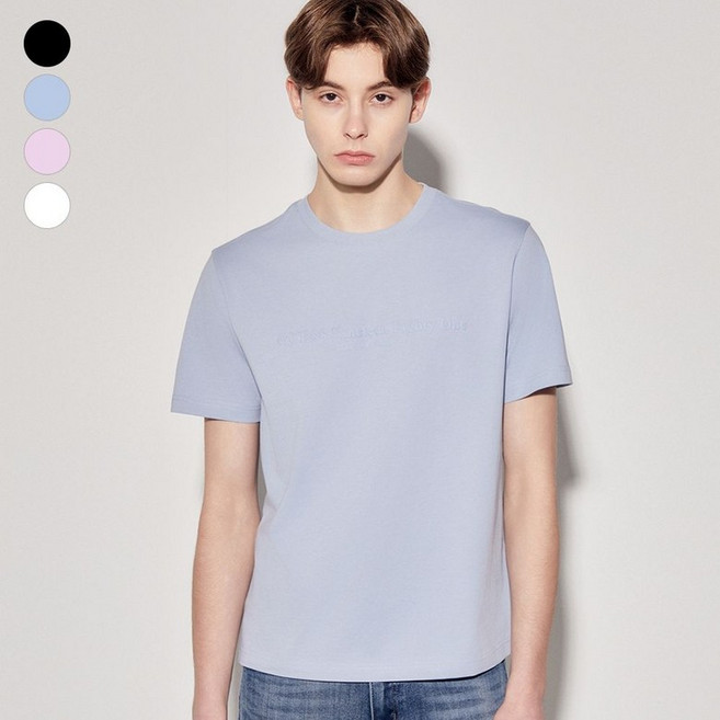 [국내매장판] 게스 진 남성 1981 발포 반팔티셔츠 NP2K9403 남녀공용 데일리