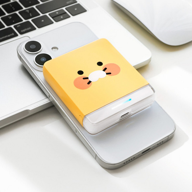 카카오프렌즈 맥세이프 보조배터리 5 000_얼굴 춘식이 621272841