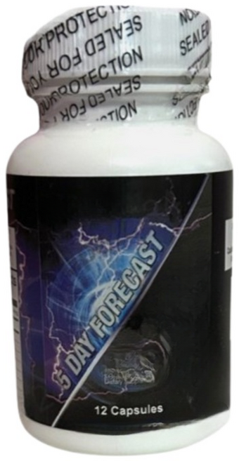 5데이 포케스트 휴대 편리한 남성 활동 에너지 서포터, 1개, 12회분