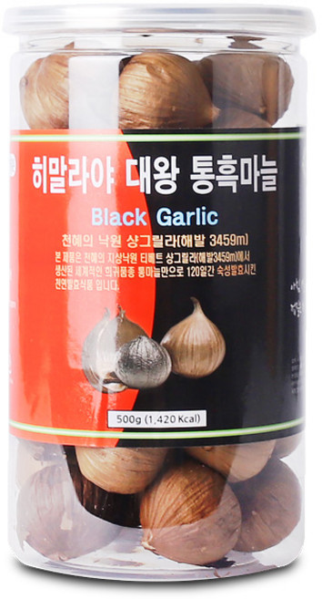 고이담은 히말라야 대왕 100%통흑마늘, 500g, 1박스