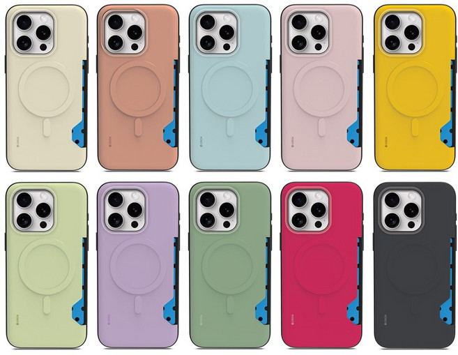 비비드컬 맥세이프 범퍼 카드케이스 아이폰13프로맥스