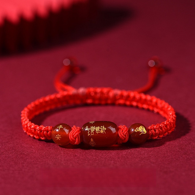 紅瑪瑙生肖手鍊