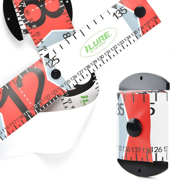 인터맥스 낚시 계측자 물고기 생선 베스 길이 월척 측정 낚시용 피싱 줄자, 단품, 1개