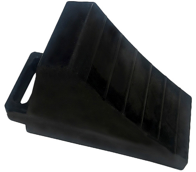 차량버팀목 고임목 바퀴지지목 주차고임목 경사로 버팀목 차량전도방지, 네오플렌중형1개, 검정, 1개