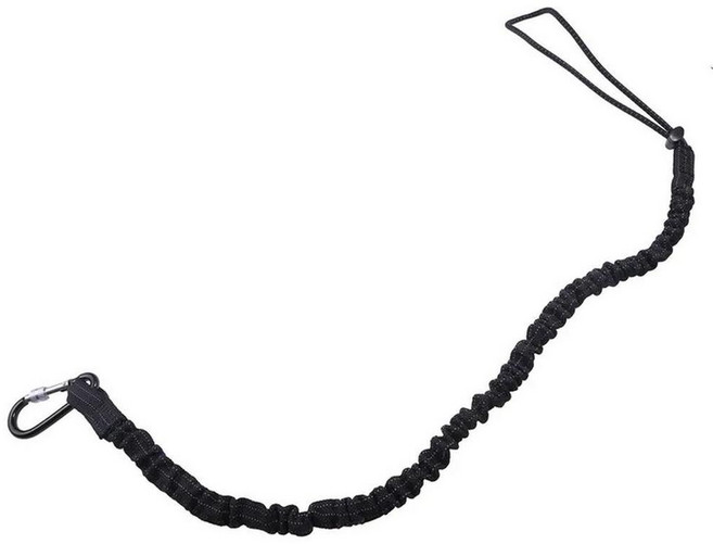 등산카라비너암벽 후크 포함 안전 번지 테더 도구 랜야드 낙하 방지 로프 공중 작업 등반 액세서리, 1) Black A