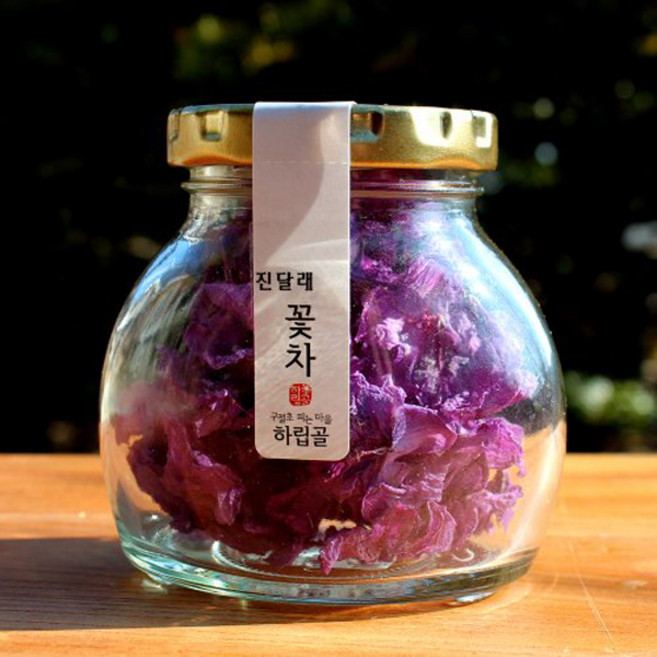 하립골 수제꽃차 진달래꽃차 약60송이, 1개, 1개입