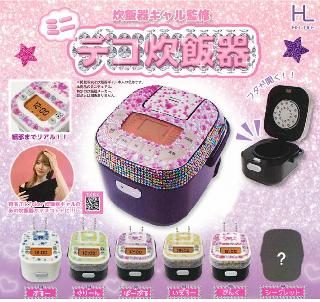 갸루 밥솥 가챠 미니 데코 미니어처 캡슐토이 (랜덤)