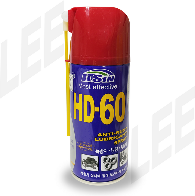일신 HD-60 윤활제 방청제 녹방지 녹제거제, 5개