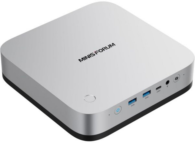 미니스포럼 X1 프로 370 미니 PC AMD 라이젠 AI 9 HX370 라데온 890M 그래픽 32GB 램 1TB SSD 2개 5G RJ45 포트와이파이 7블루투스 5.4 H, X1 Pro-370(32+1T)